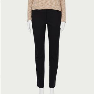 LOFT Black Curvy Skinny Ankle Pants